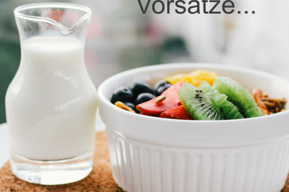 Frohes Neues - Wir liefern die Milch für Ihre guten Vorsätze